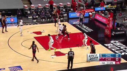 Best buckets from Coby White and Zach LaVine from Sunday's stellar scoring performance vs. Mavs