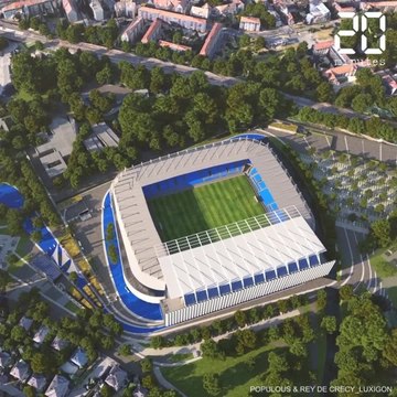 Le futur stade de la Meinau à Strasbourg ressemblera à...