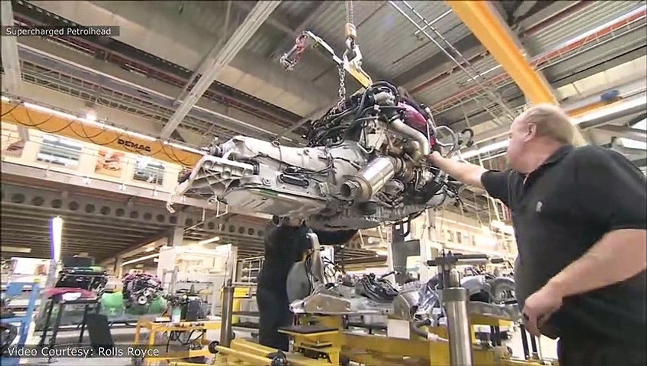 Rolls Royce Production  Mega Factories como se fabrica un Rolls Royce