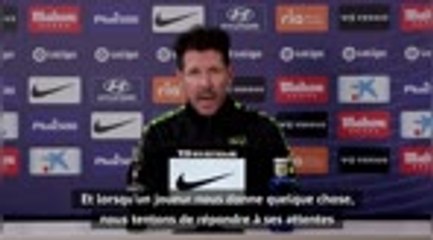 Atl. Madrid - Simeone donne des nouvelles rassurantes de Lemar