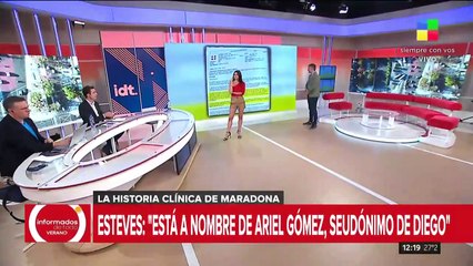 La trama secreta de la historia clínica de Maradona