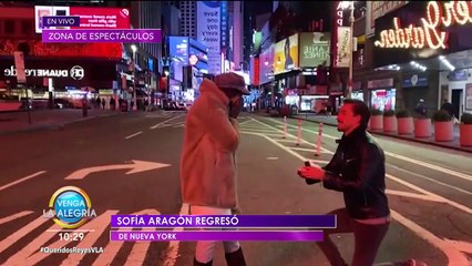 ¡Sofía Aragón nos revela EN EXCLUSIVA el lugar de su boda! | Venga La Alegría
