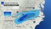 Snowfall is coming for southeastern US