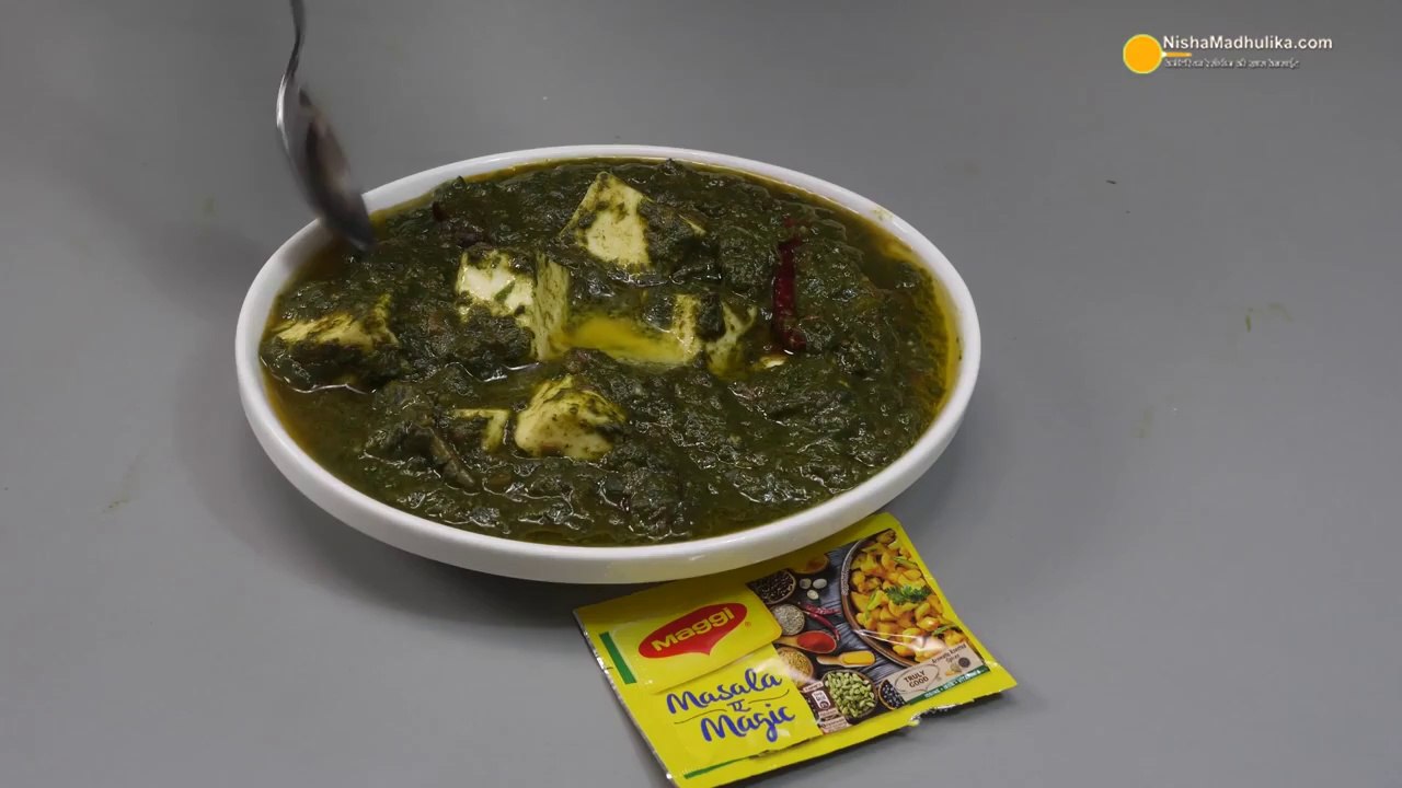 Extraordinary Palak Saag Paneer Recipe -  Dhaba Style Spinach Saag - Big Recipe House