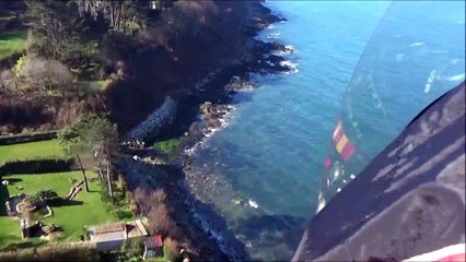 Mon montage vidéo de notre survol des Falaises de La Hague