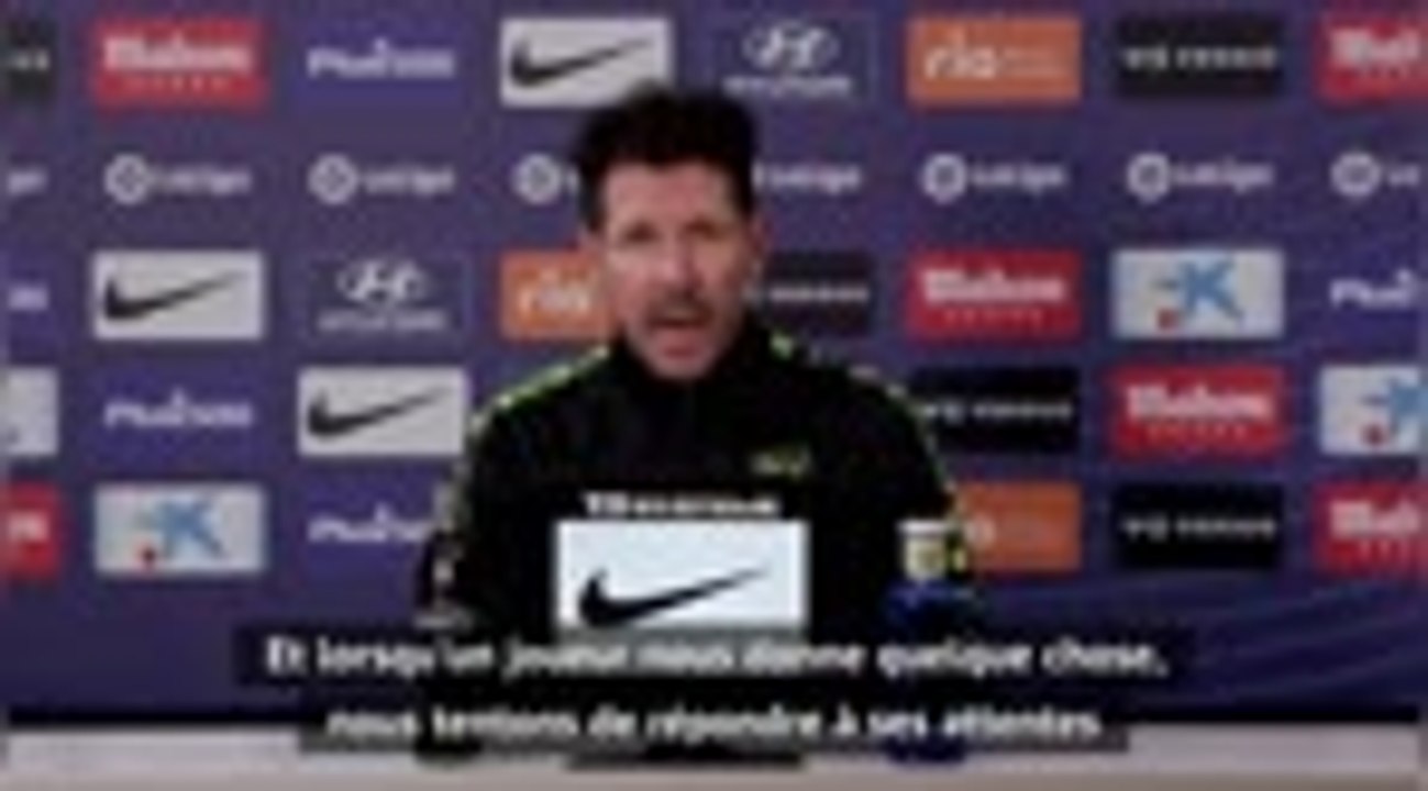Atl. Madrid - Simeone donne des nouvelles rassurantes de Lemar
