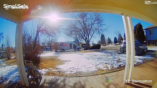 Ce livreur FedEx se fait voler son camion