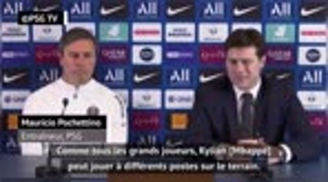 PSG - Pochettino : Mbappé peut jouer à différents postes