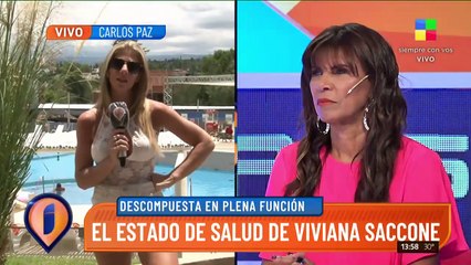 El estado de salud de Viviana Saccone