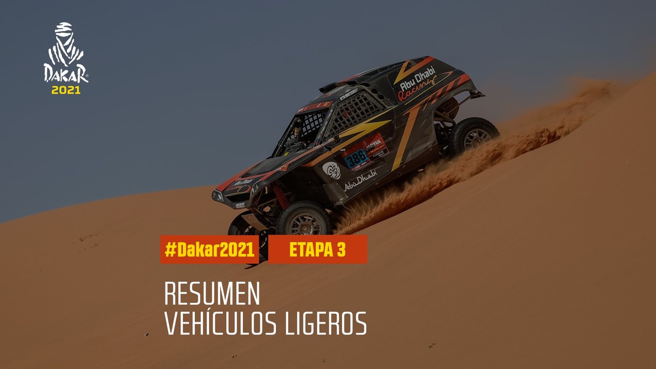 #DAKAR2021 - Etapa 3 - Wadi Ad-Dawasir / Wadi Ad-Dawasir - Resumen Vehículo Ligero