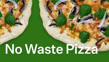 Easy Homemade Pizza Using Leftover Veggies