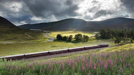 This Luxurious Train Journey Through Scotland Comes With an Onboard Spa, Whisky Tastings,