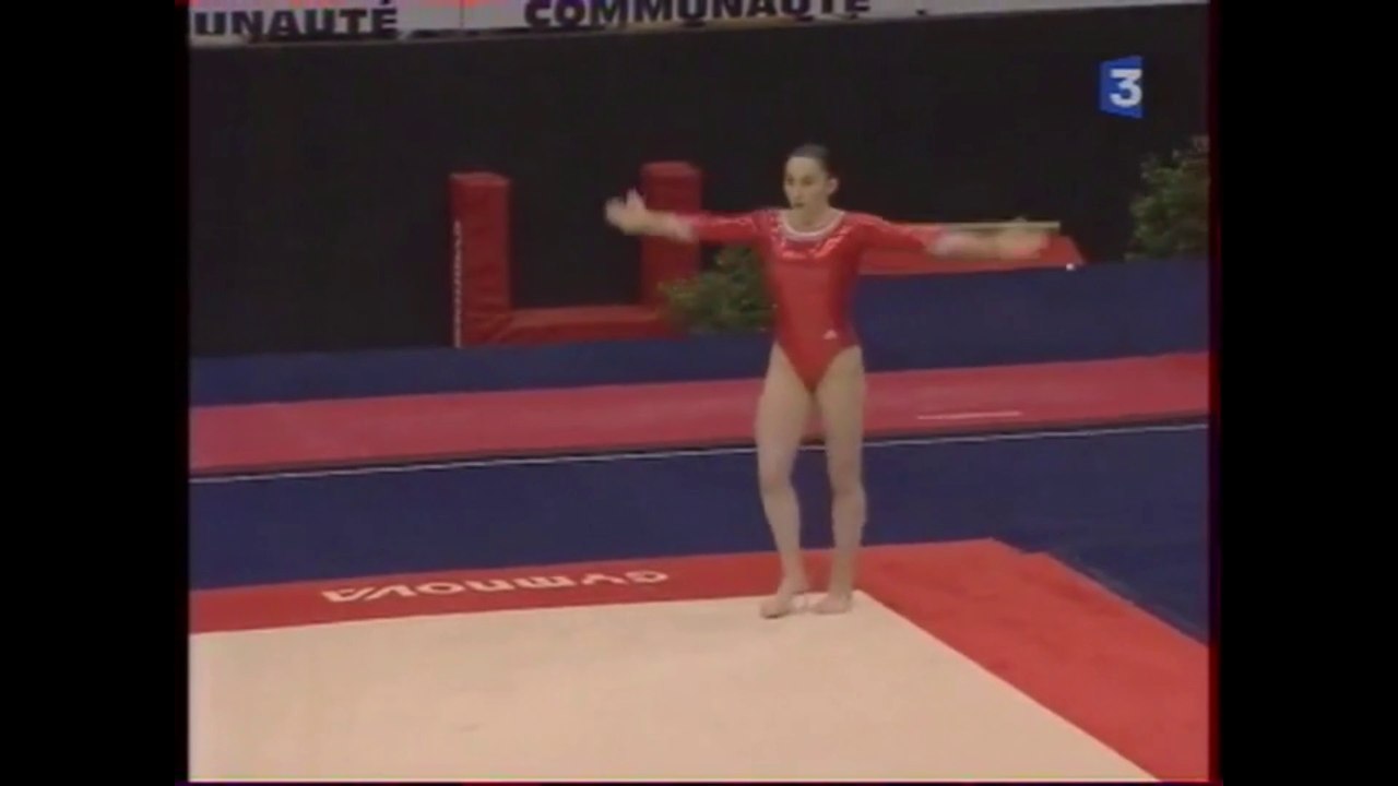 Cassy Vericel - FX EF - 2008 European Gymnastics Championships