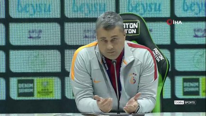 Levent Şahin: “Yapamadığımız işlerden ders çıkarıp Galatasaray'a yakışır bir şekilde mücadele edeceğiz”