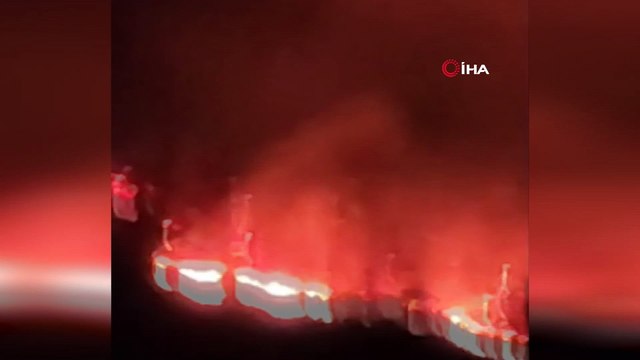 - Giresun’da orman yangını... Ekiplerin yangının evlere sıçramaması için müdahalesi sürüyor