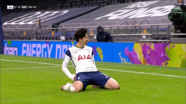 Heung-Min SON Goal - Tottenham 2-0 Brentford - (Full Replay)
