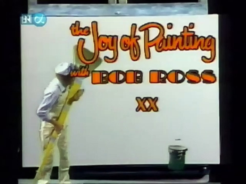 Bob Ross   The joy of Painting s20 03   Winter In Pastel