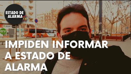 Impiden a ESTADO DE ALARMA INFORMAR en la Consejería de CATALUÑA plagada de LAZOS AMARILLOS