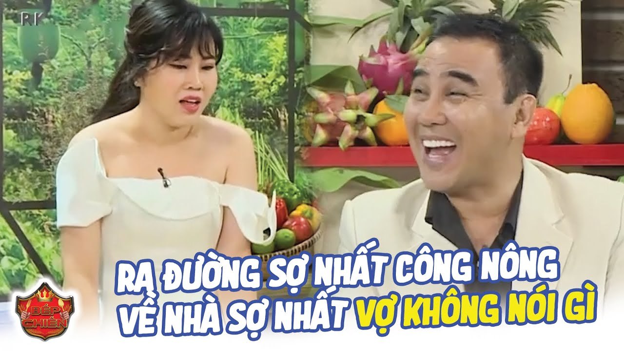 Bếp Chiến Vợ Chồng Son I Thái độ BÌNH TĨNH của vợ khi giận chồng khiến Quyền Linh KHÔNG THỂ TIN ĐƯỢC