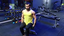 Seated Dumbbell Lateral Raise