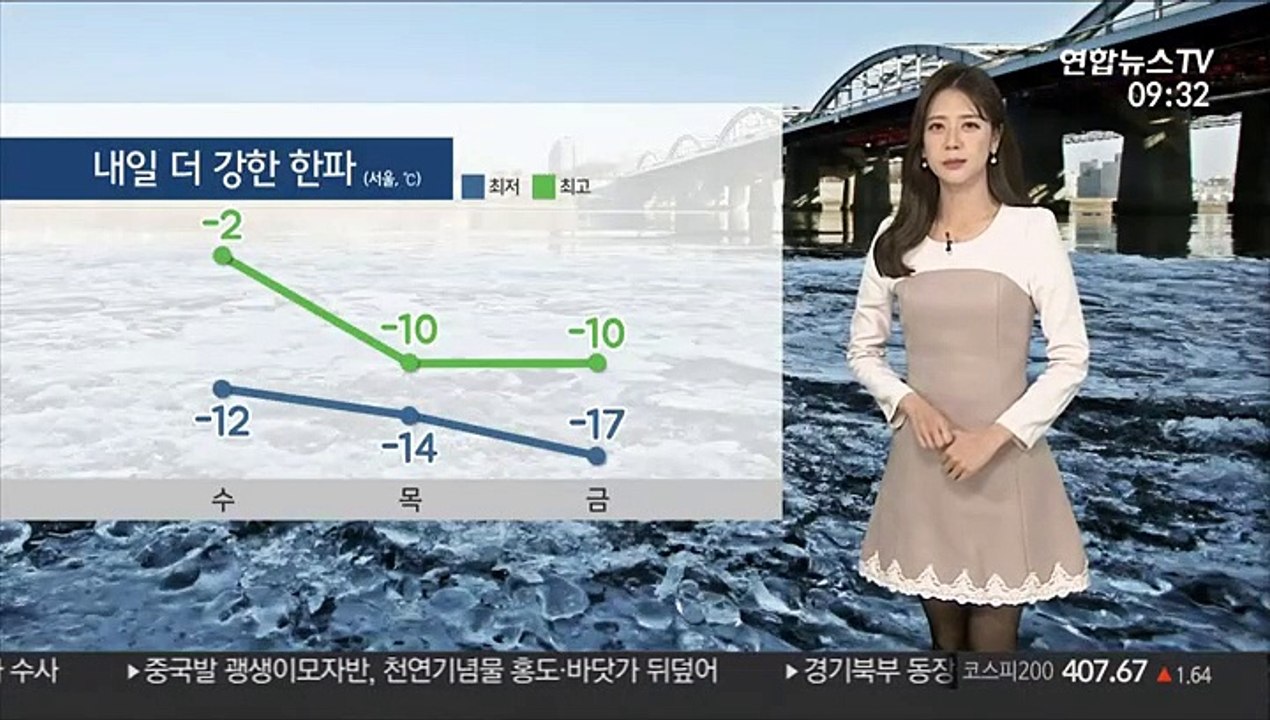 [날씨] 맹추위 속 차츰 전국 '눈'…모레까지 서해안 '폭설'
