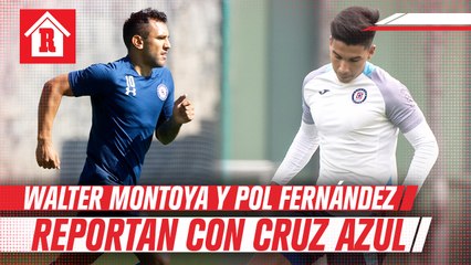 Walter Montoya y Pol Fernández se presentaron a entrenar con la Máquina