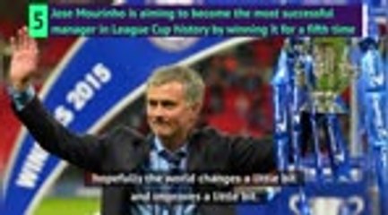 Télécharger la video: Mourinho hoping Tottenham fans can have their Wembley day out