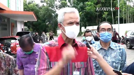 Ganjar ke Pabrik Genose C-19 UGM, Beli 100 Unit