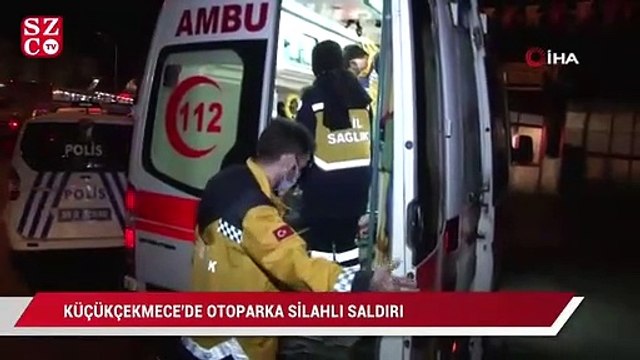 Küçükçekmece’de bir otoparkın çay ocağına silahlı saldırı: 1 yaralı