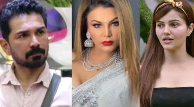 BB14: रुबीना और अभिनव शुक्ला के बीच आईं राखी सावंत, पति से 'तलाक' का ऐलान कर घरवालों को चौंकाया
