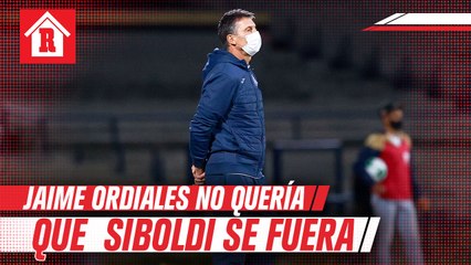 Jaime Ordiales: 'Yo no quería que se fuera Robert Dante Siboldi'
