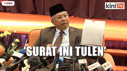 'Surat ini tulen' - Annuar sahkan Zahid beri sokongan kepada Anwar