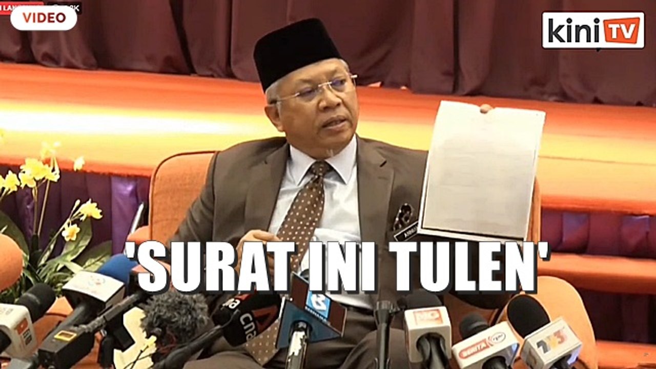 'Surat ini tulen' - Annuar sahkan Zahid beri sokongan kepada Anwar