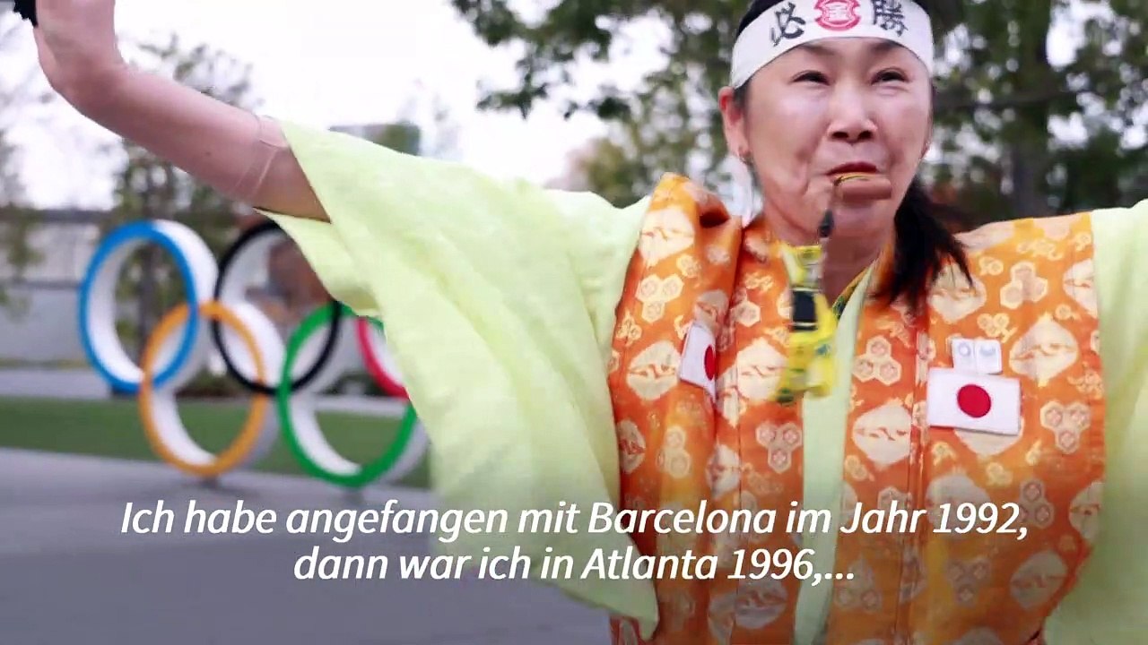 Olympia-Fan will Welt in Tokio willkommen heißen