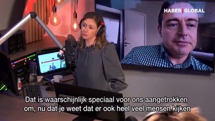 Antwerp belediye başkanı canlı yayında iç çamaşırıyla yakalandı