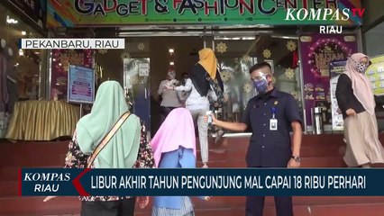Libur Akhir Tahun Pengunjung Mal Capai 18 Ribu Perhari
