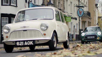 MINI 60 Years Edition and Morris Mini-Minor 1959