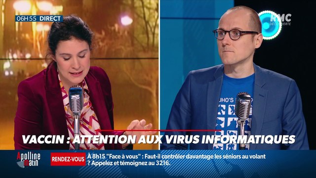 La chronique d'Anthony Morel : Vaccin, attention aux virus informatiques - 06/01