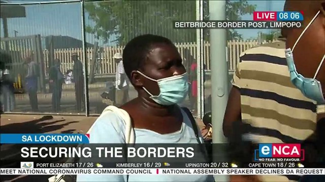 Thousands stranded at the Beitbridge border