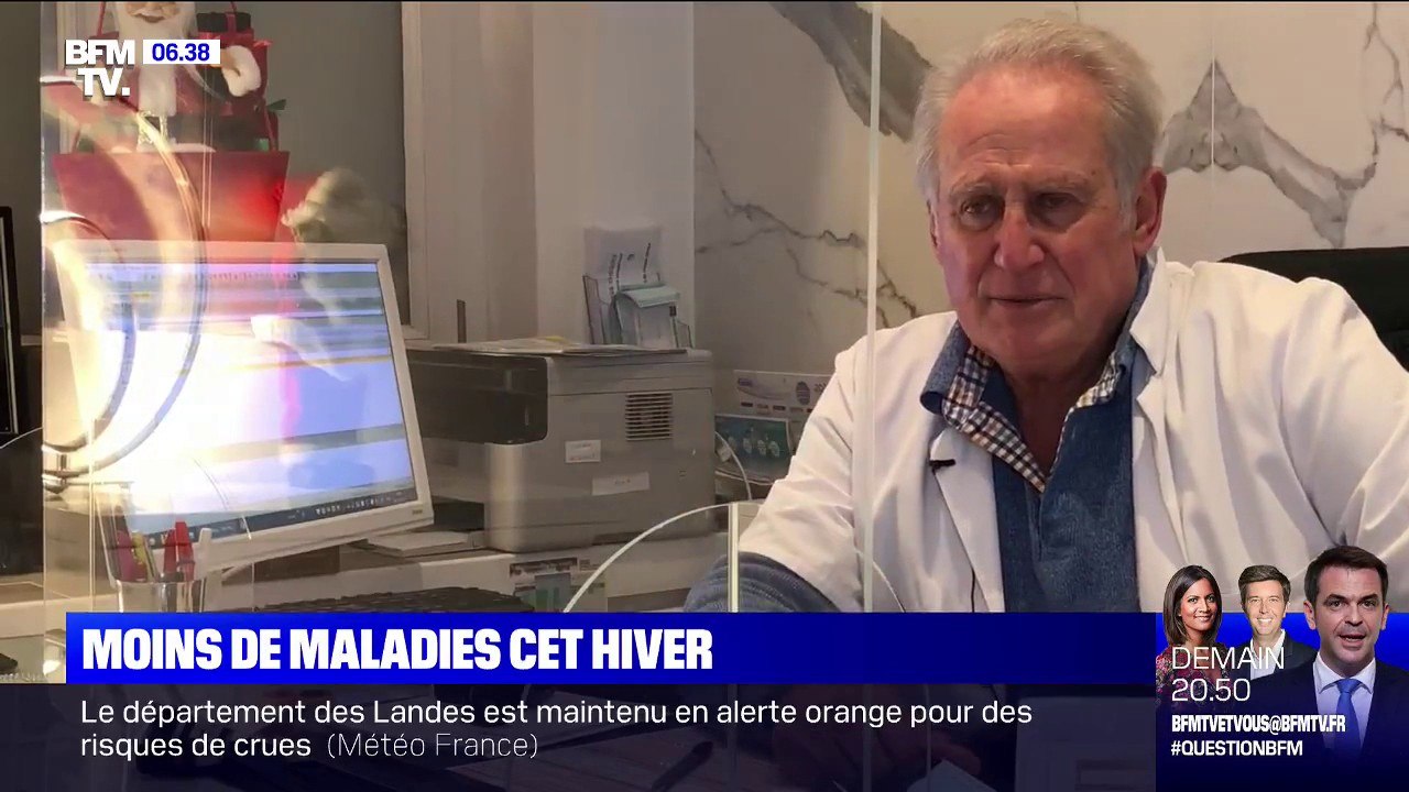 Y-a-t-il moins de malades cet hiver grâce aux gestes barrières ?