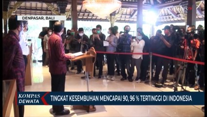 Pencapaian Kinerja Penanganan Covid-19 Di Provinsi Bali