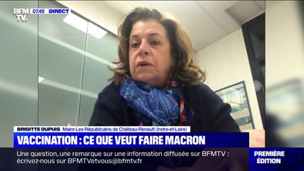 La maire de Château-Renault estime qu'Emmanuel Macron "est conscient du problème par rapport à cette vaccination qui devient urgente"