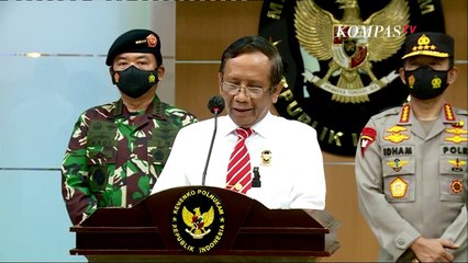 Kata Mahfud MD Soal Video Viral Joget Tanpa Masker