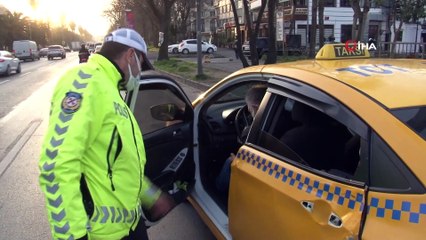 Toplu taşımalara korona virüs denetimi