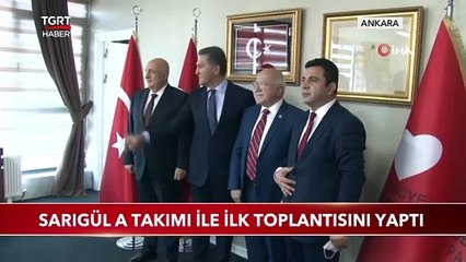 Sarıgül A Takımı ile İlk Toplantısını Yaptı