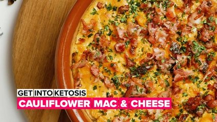 Get into Ketosis: Cauliflower Mac & Cheese