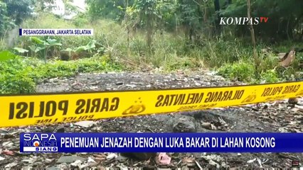 Penemuan Jenazah dengan Luka Bakar di Lahan Kosong