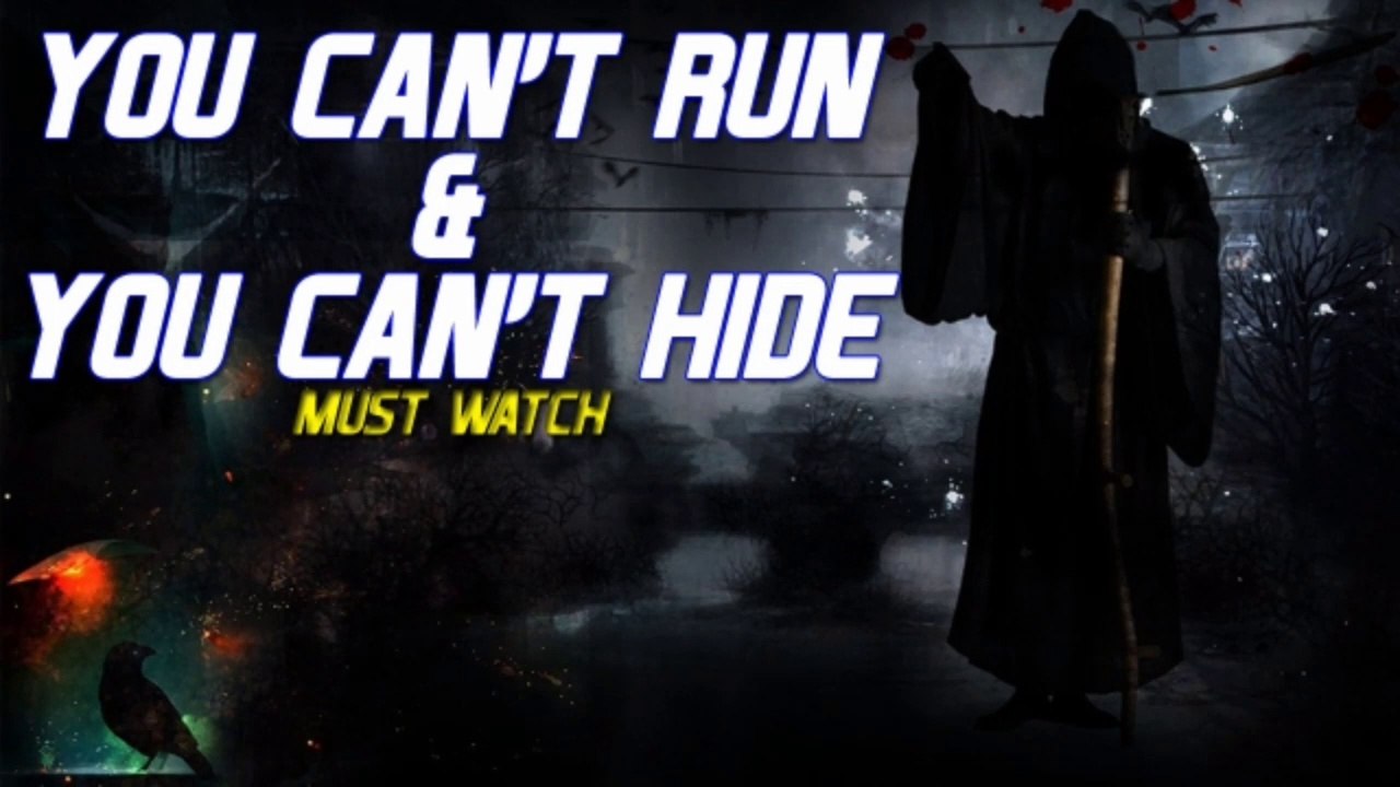 This Powerful Speech Will Change Your Point Of Thinking | You Can't Run & You Can't Hide.