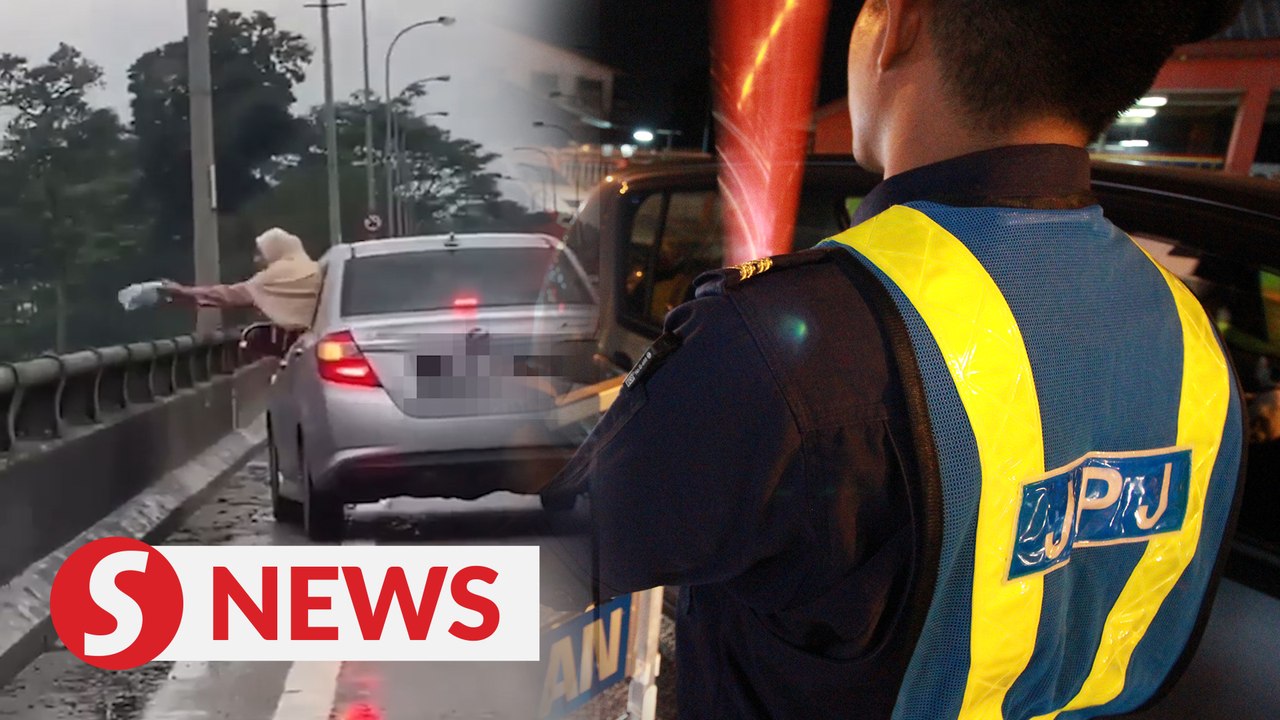 Littering from car: Kelantan JPJ takes action against woman in viral video