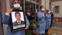 Amasya’da koronadan hayatını kaybeden sağlık çalışanı için tören